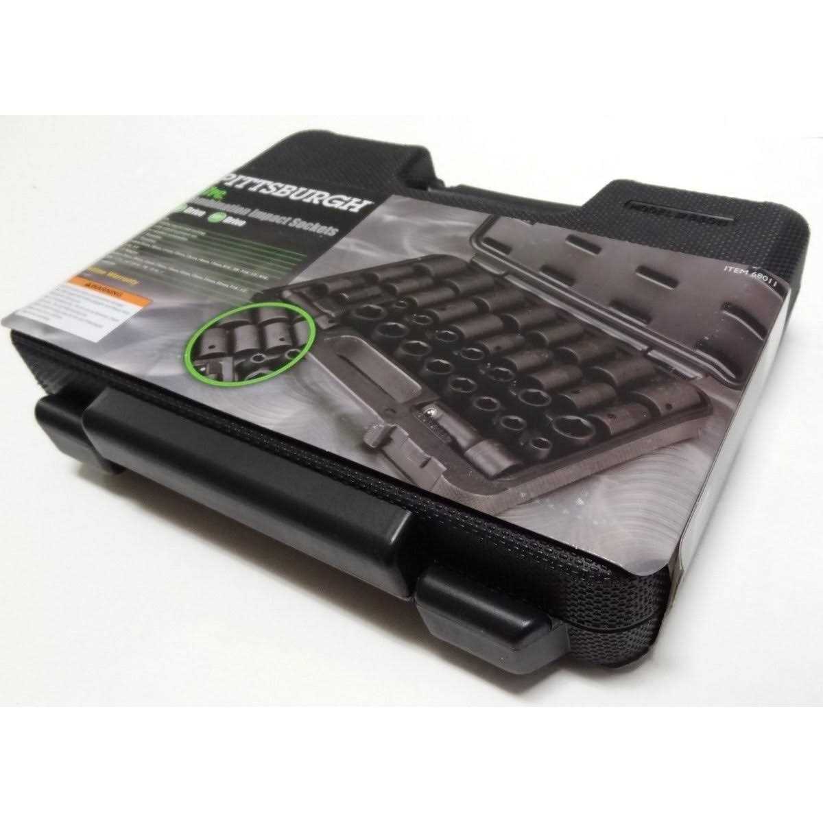 Pittsburgh 37 Pc Combination Impact Sockets - Image 4