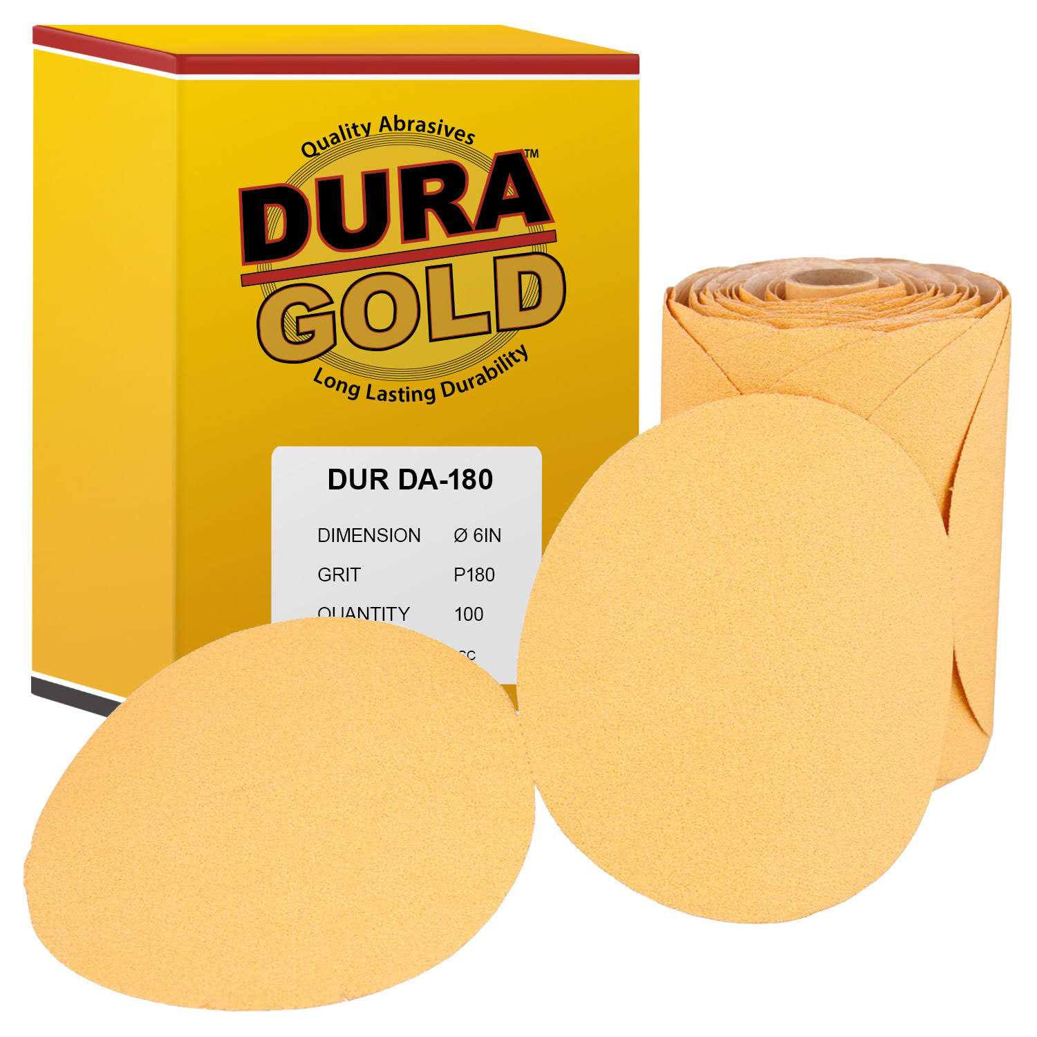 Dura-gold Grit Green Film PSA Self Adhesive Stickyback Sanding Discs for DA Sanders - Image 5