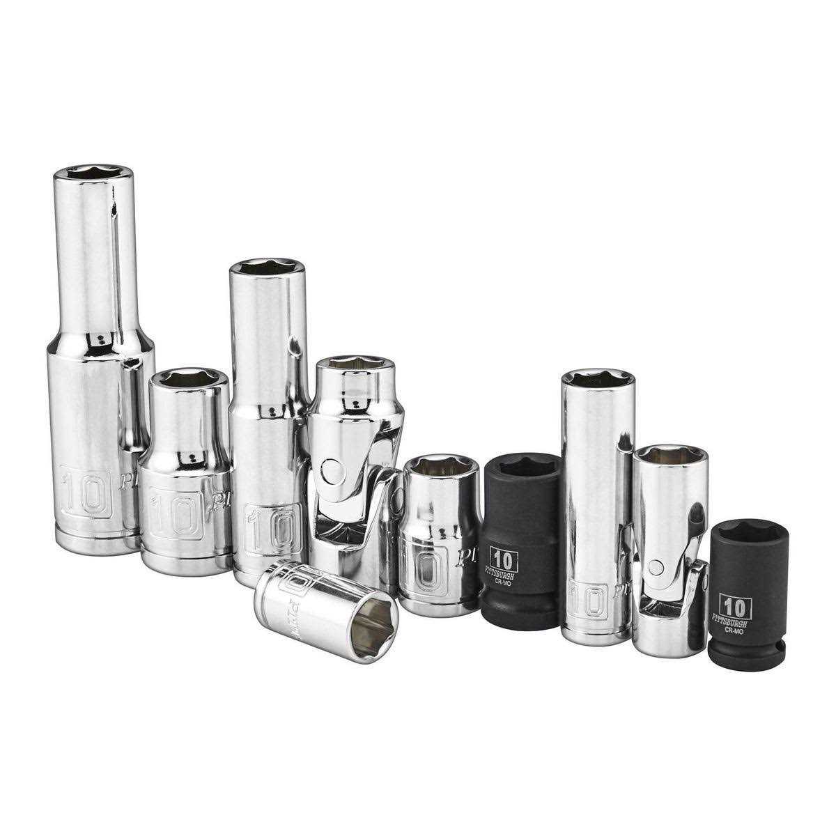 Pittsburgh 10mm Metric Essential Socket Set 58957 - Image 4