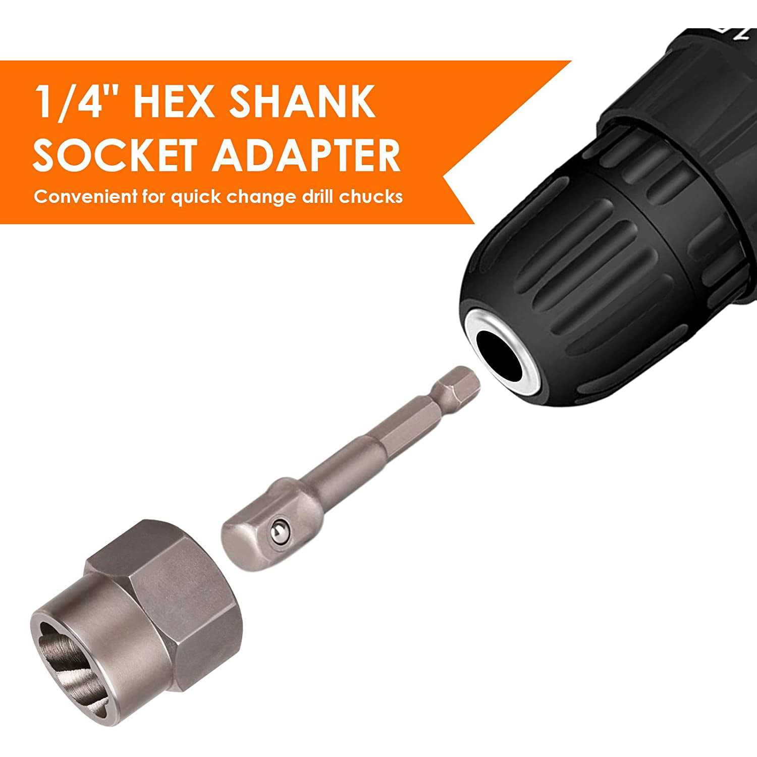 Bolt Extractor Set 13+1 Pieces Impact Bolt & Nut Remover Set Made by THINKWORK TW6008 - Image 4