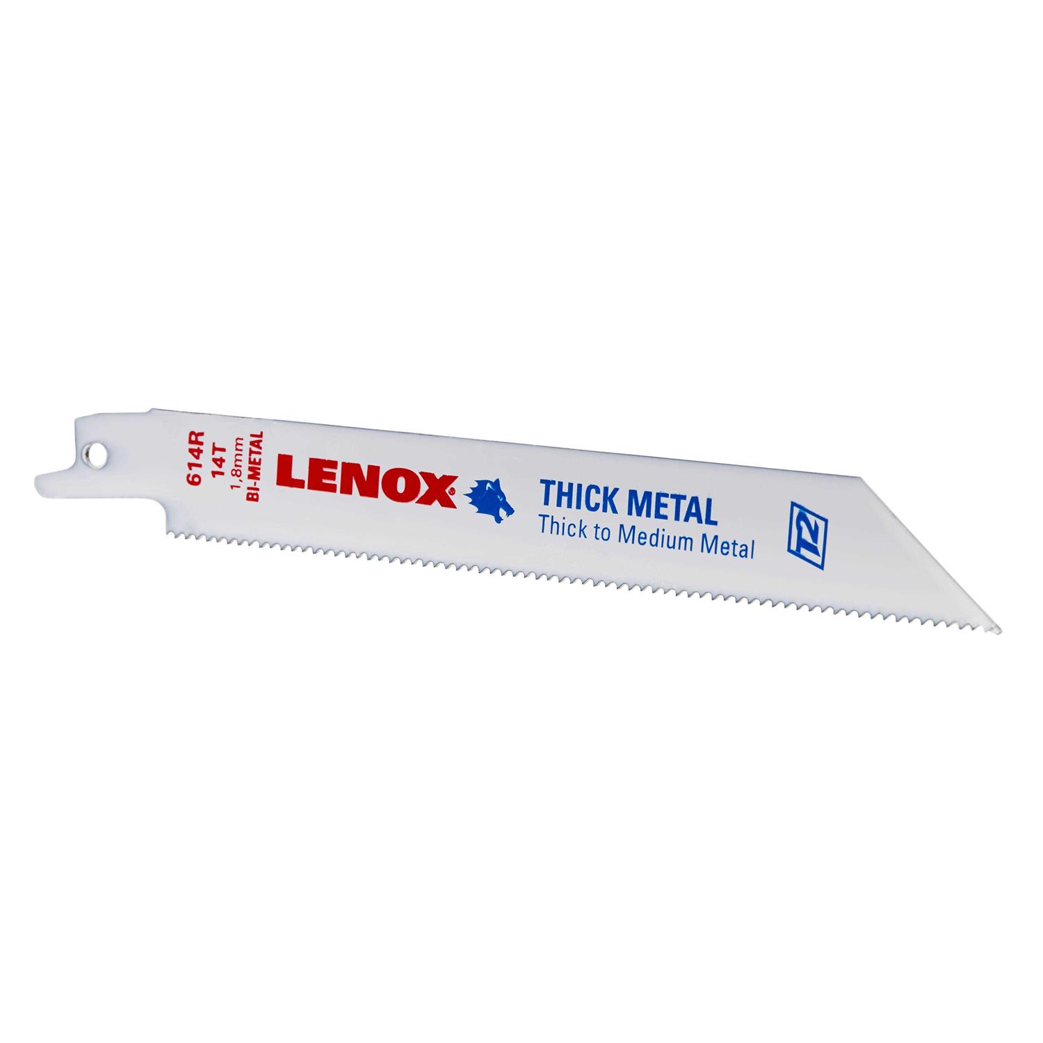 Lenox Reciprocating Saw Blade Bi-Metal 20564614R - Image 3