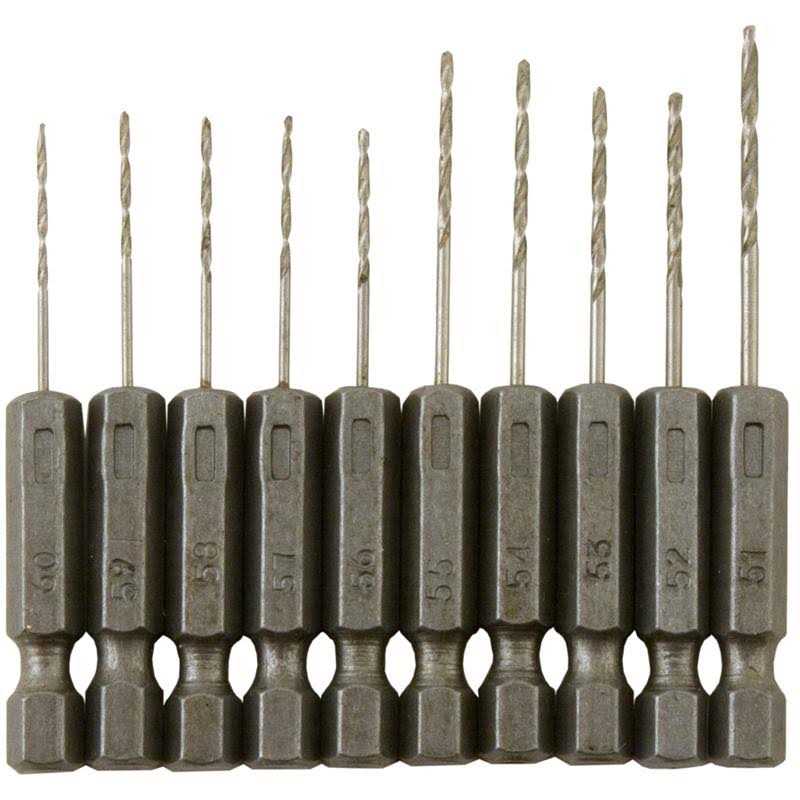 PJ Tool 10 pc. Micro Hex Shank Drill Bit Set - Image 4