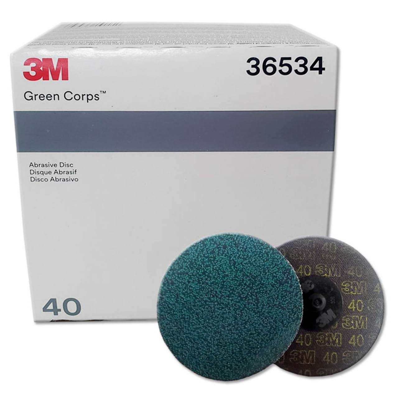 3M Green Corps Roloc Disc - Image 4