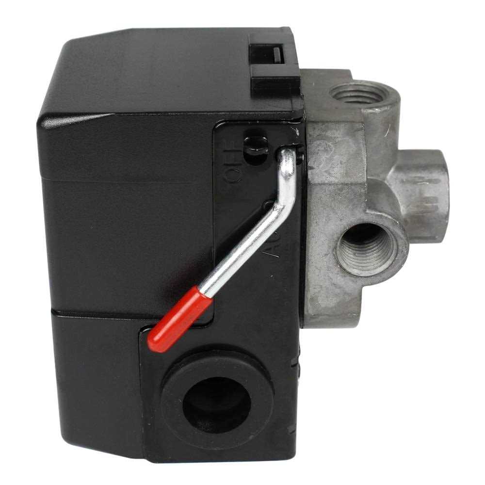 Phoenix Pressure Control 69MB7LY2C 95/125 PSI 4-Port Air Compressor Switch w - Image 4
