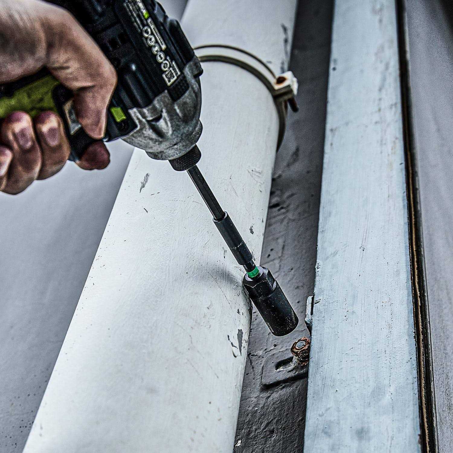 toolant Magnetic Nut Driver Set 34pcs Impact Driver Bit Set Deep Nut Driver Set - Image 3