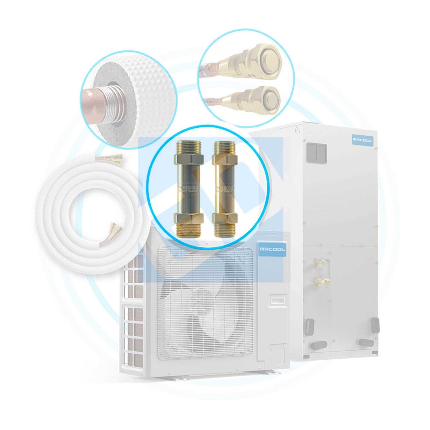 MRCOOL 3/8 No-Vac Coupler + 3/4 No-Vac Coupler for Universal Series - Image 5