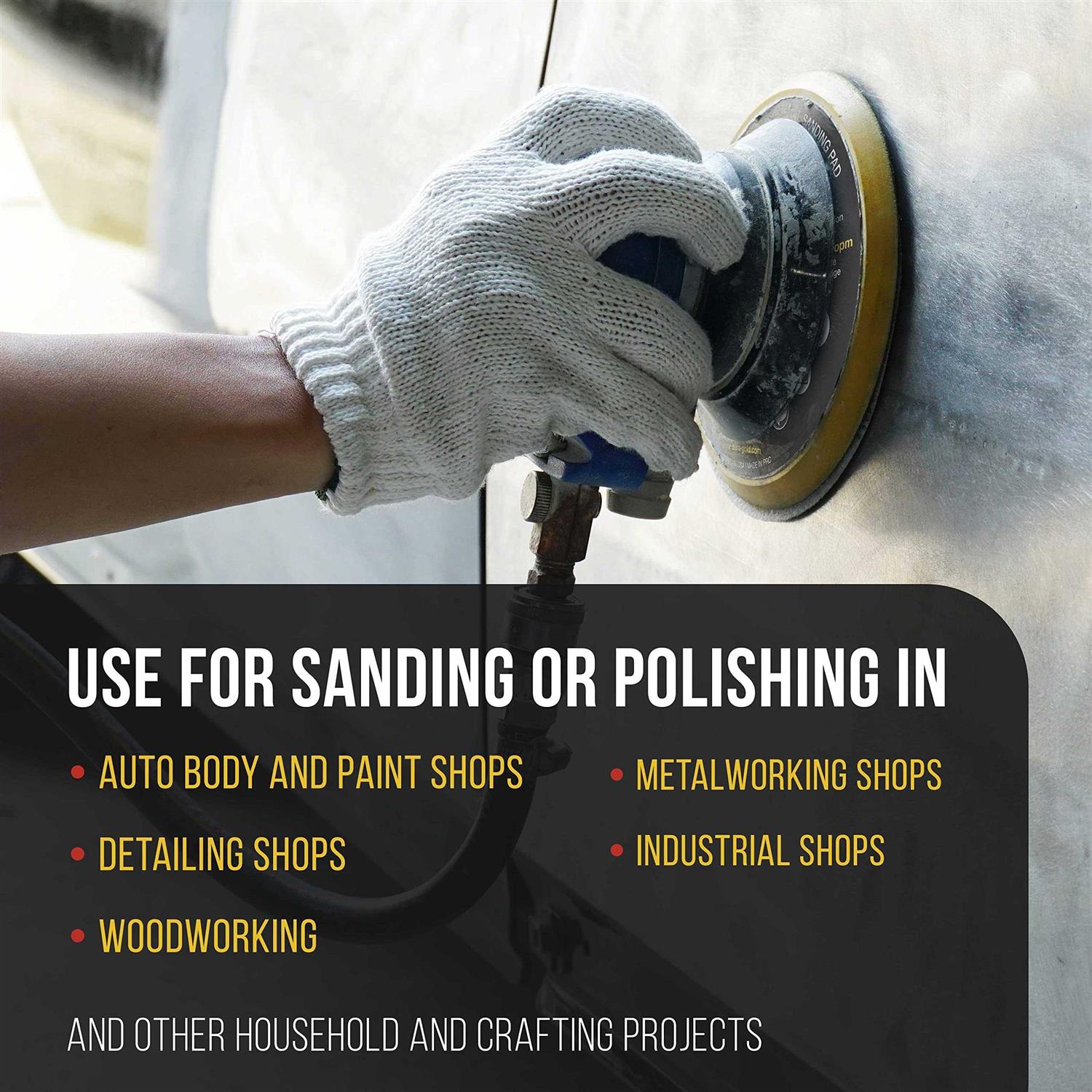 Dura-gold Pro Series Hook & Loop DA Backing Plate Pad - Image 4