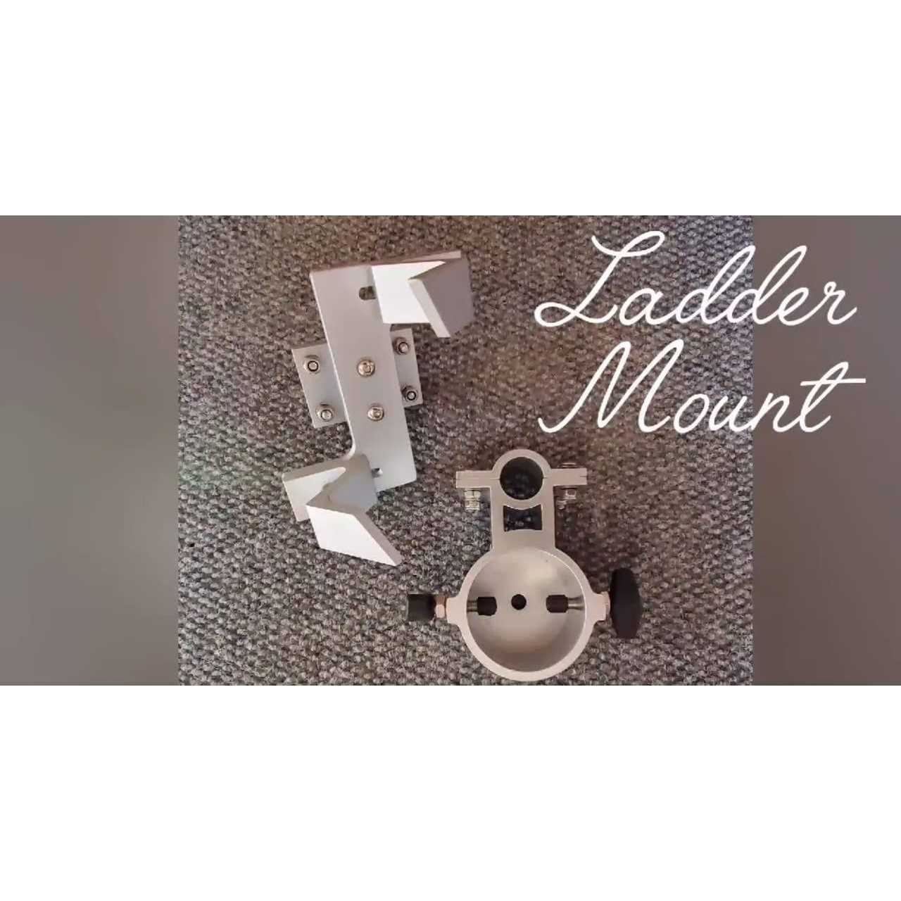 Eez RV Products Telescopic Starlink RV Ladder Pole 10ft with RV Ladder Mounting Bracket Kit Adjustable Hold up to 2.5 inch Diameter Pole - Image 4