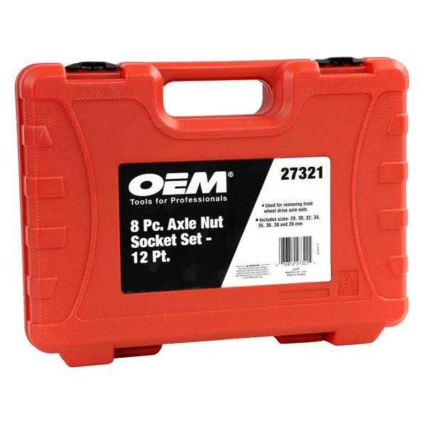 OEM Tools 27321 8-piece 12-Point Axle Nut Socket Set - Image 3