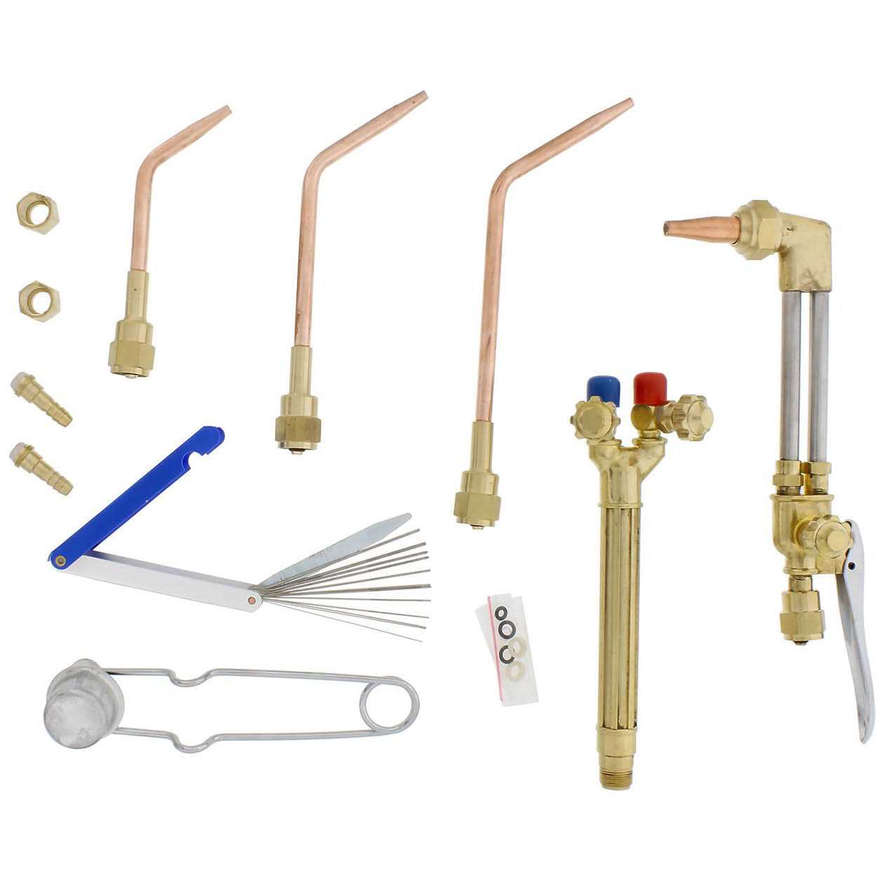 ABN Oxygen & Acetylene Torch Kit 10 PC Welding Kit Metal Cutting Torch Kit - Image 3