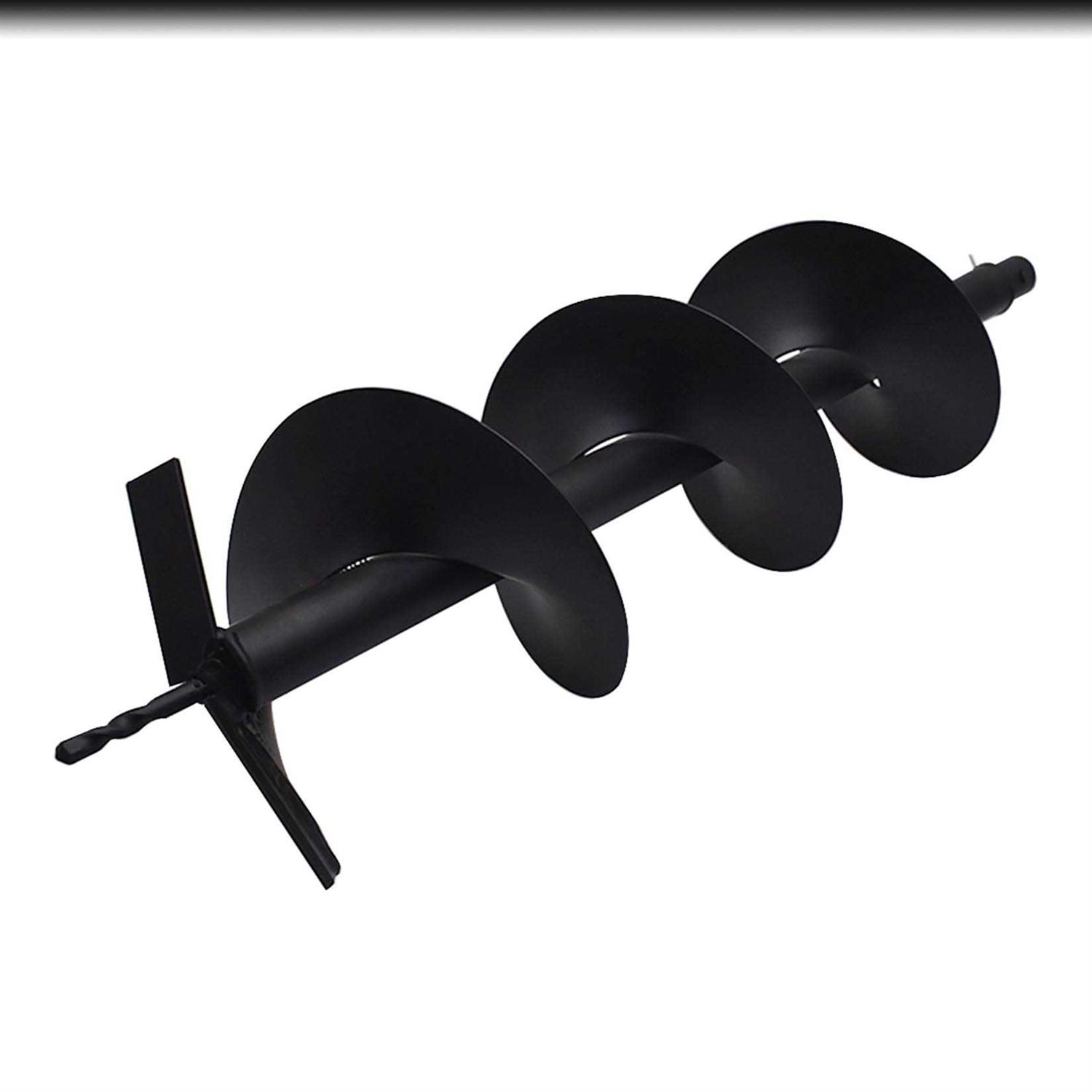 Findmall Earth Auger Drill Bits 4 6 8 10 12 for Gas Powered Post Fence Hole Digger - Image 3