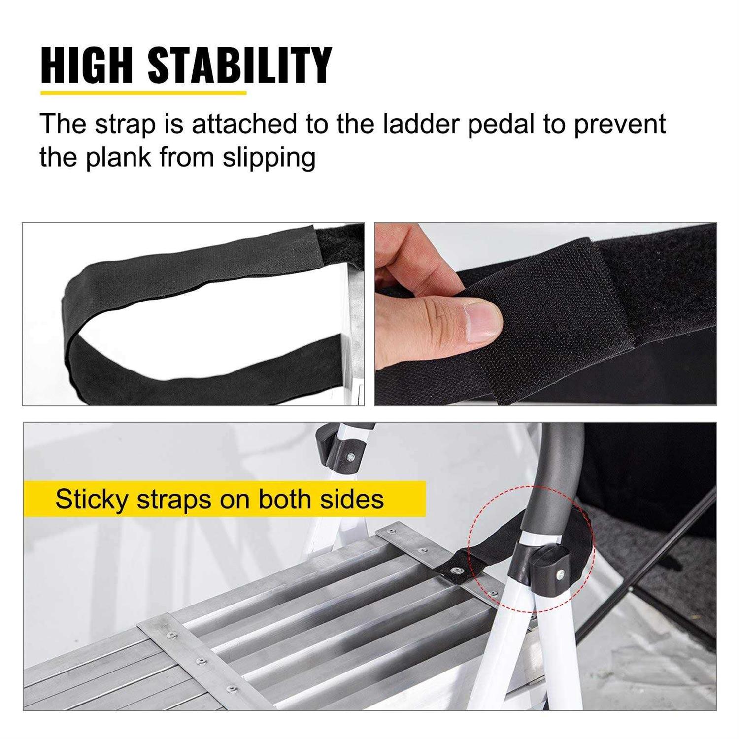 VEVOR Aluminum Work Plank Telescoping Plank 440lbs Capacity Aluminum Extension Plank - Image 4