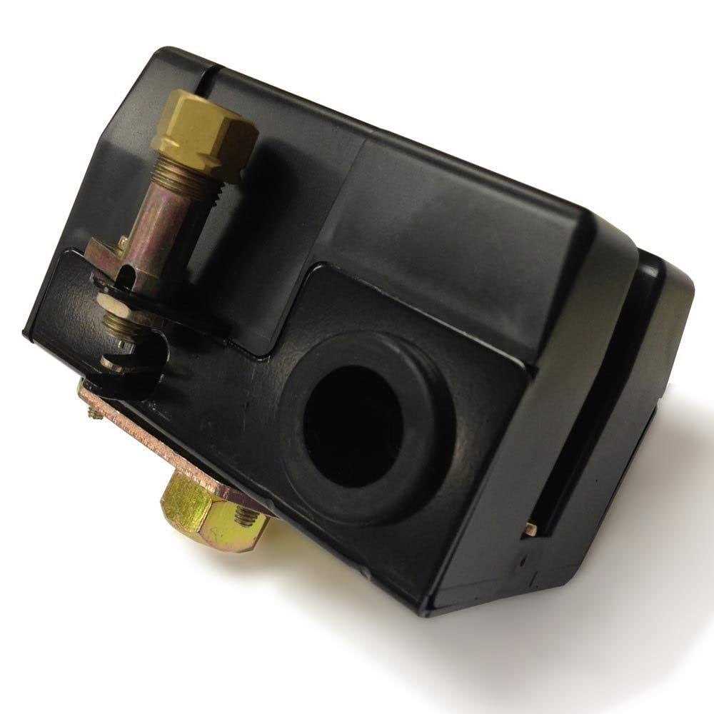JahyElec Air Compressor Pressure Switch Control with Unloader and on Off Lever Compatible for 90-125 Psi 26A Adjustable Replacement at MechanicSurplus.com - Image 3