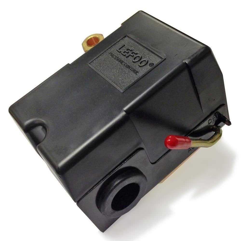 JahyElec Air Compressor Pressure Switch Control with Unloader and on Off Lever Compatible for 90-125 Psi 26A Adjustable Replacement at MechanicSurplus.com - Image 4