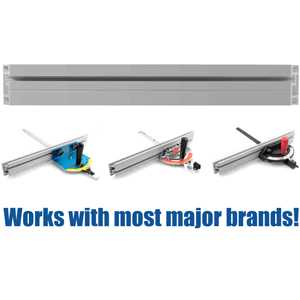 Fulton Universal Aluminum Miter Gauge Fence with An Aluminum Flip Stop 18A Left Reading Tape 18A Right Reading Tape - Image 5