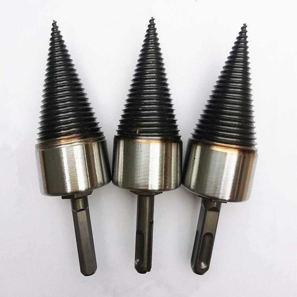 Heavy Wood Drill Bit Firewood Log Splitter U Anti-Skid Thread U Screw Splitting - Image 5