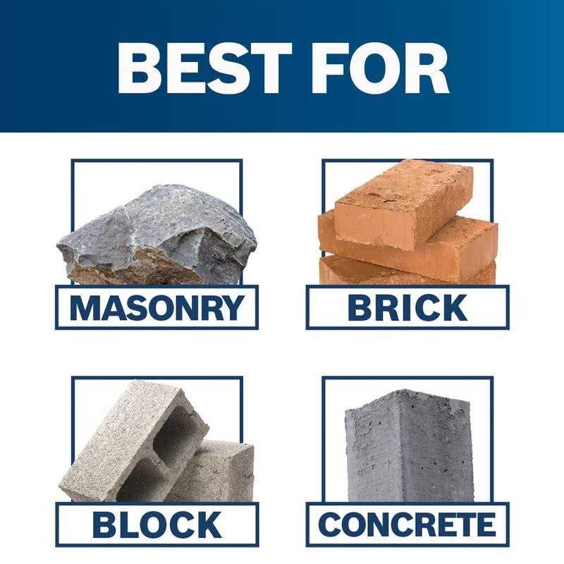 Bosch 7-Piece Impact Tough High-speed Steel Masonry Drill Bit for Hammer Drill Set LBHXS7U - Image 4