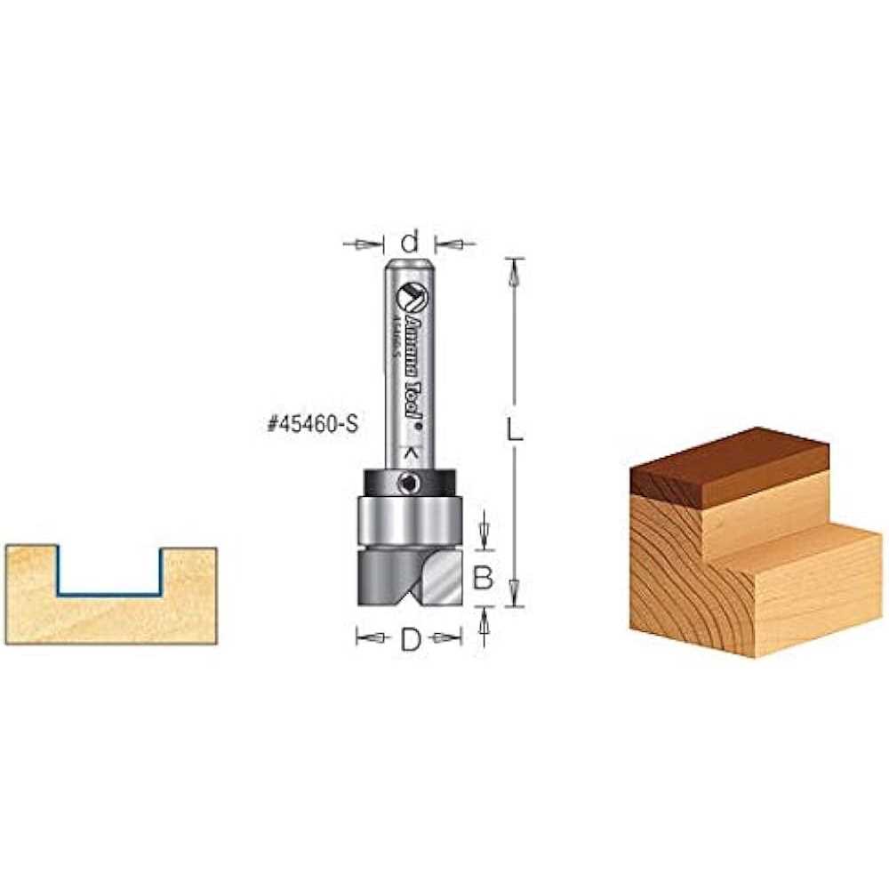 Amana Tool 45475-S Carbide Tipped Flush Trim Plunge Template 3/8 Dia x 1/4 sh - Image 3