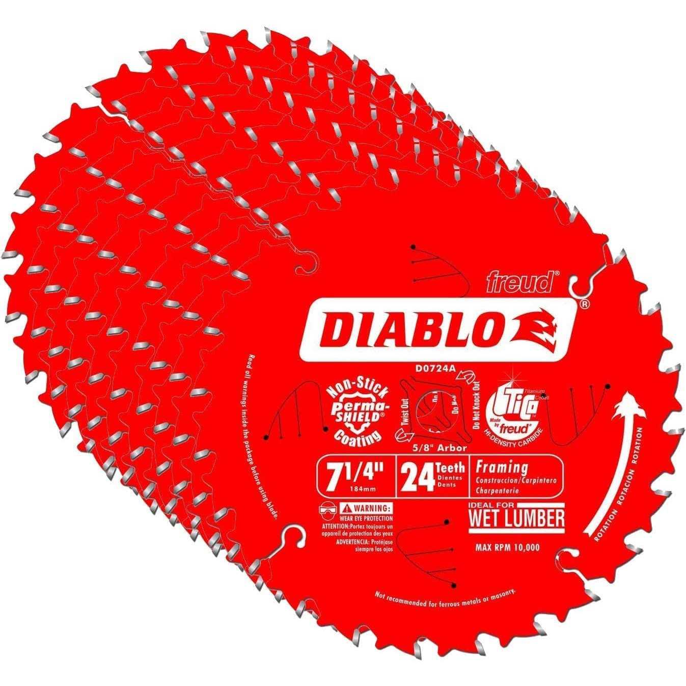 Freud D0724A 24T Diablo Framing Saw