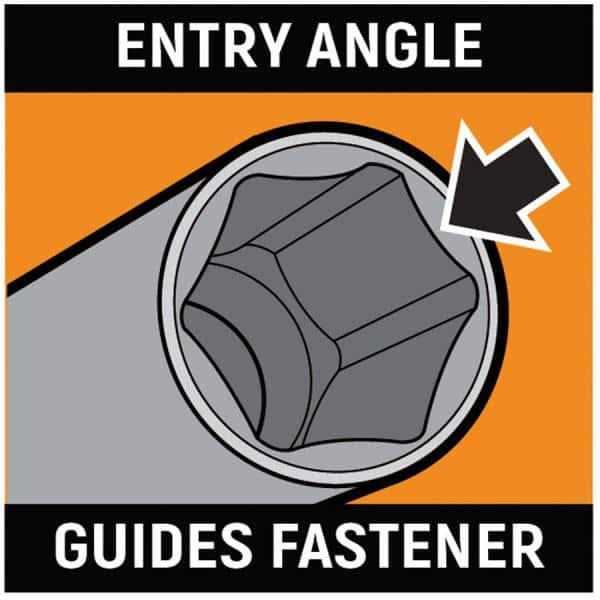 GearWrench 84939N 15 Pc. 1/2 Drive 6 Point Metric Universal Impact Socket Set - Image 2