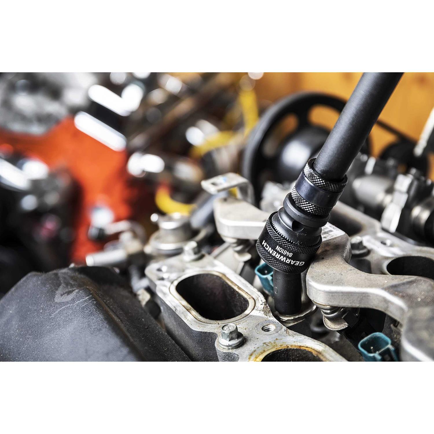 GearWrench 84939N 15 Pc. 1/2 Drive 6 Point Metric Universal Impact Socket Set - Image 5