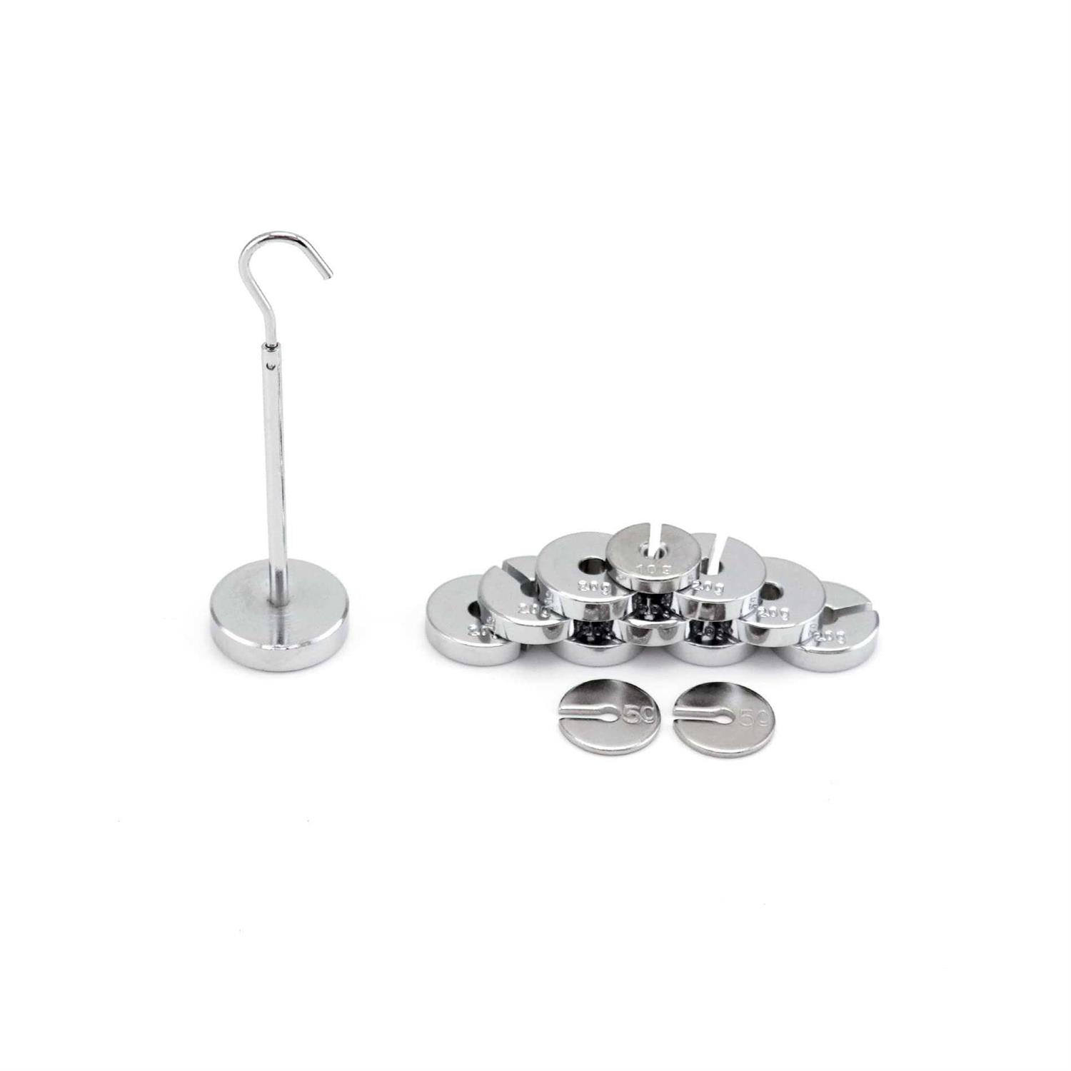 QWORK Slotted Weight Set 13 Weights with Hanger and Case - Image 5