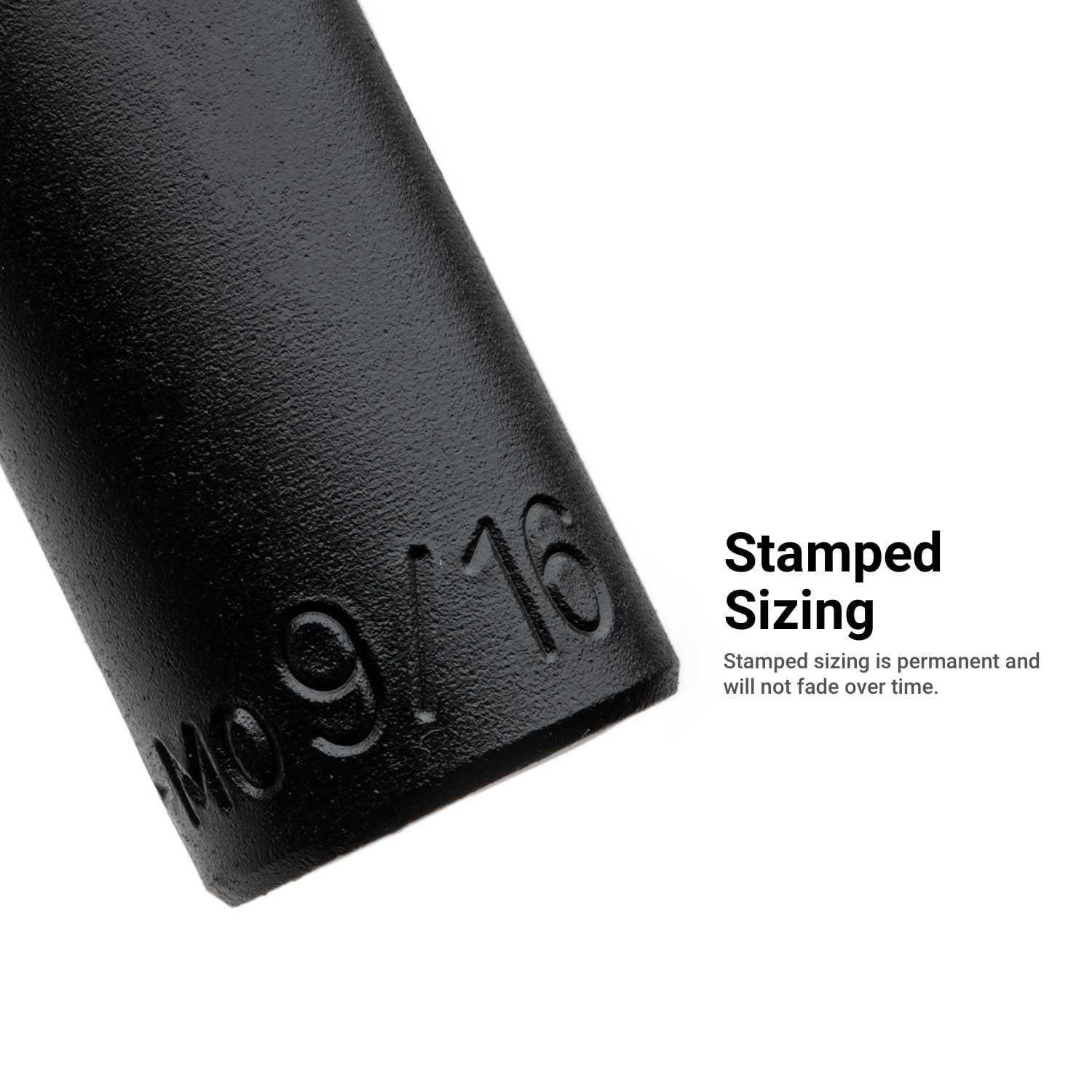 Capri Tools 3/8-in Drive Shallow, Semi-Deep and Deep Impact Socket Set - Image 5