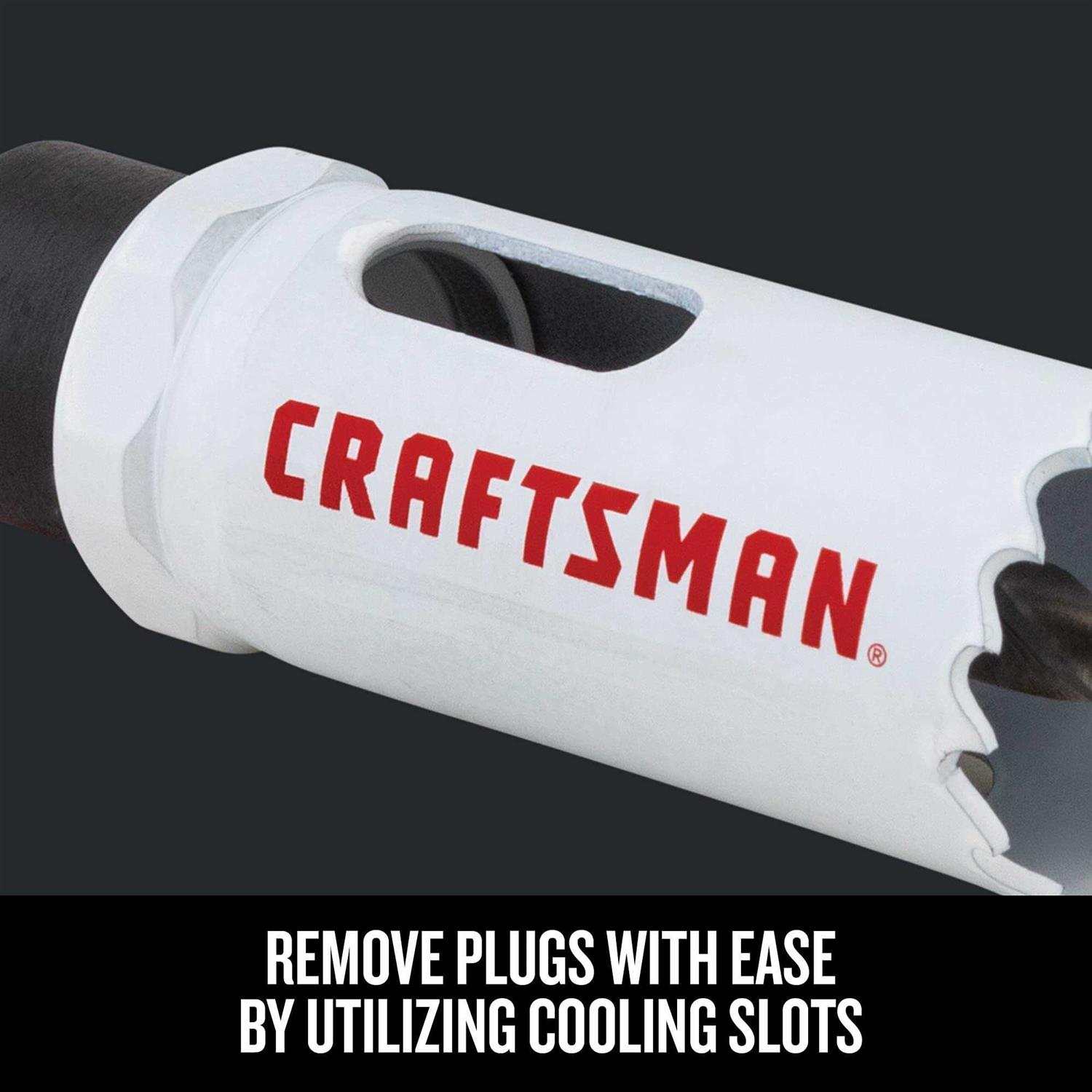 Craftsman Cmah1set7 Bi-Metal Hole Saw Set - Image 3