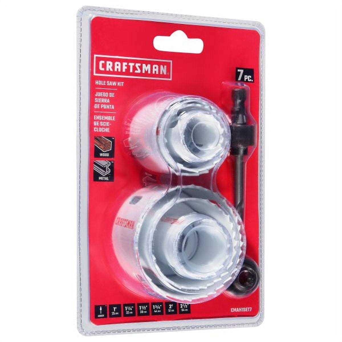 Craftsman Cmah1set7 Bi-Metal Hole Saw Set - Image 4