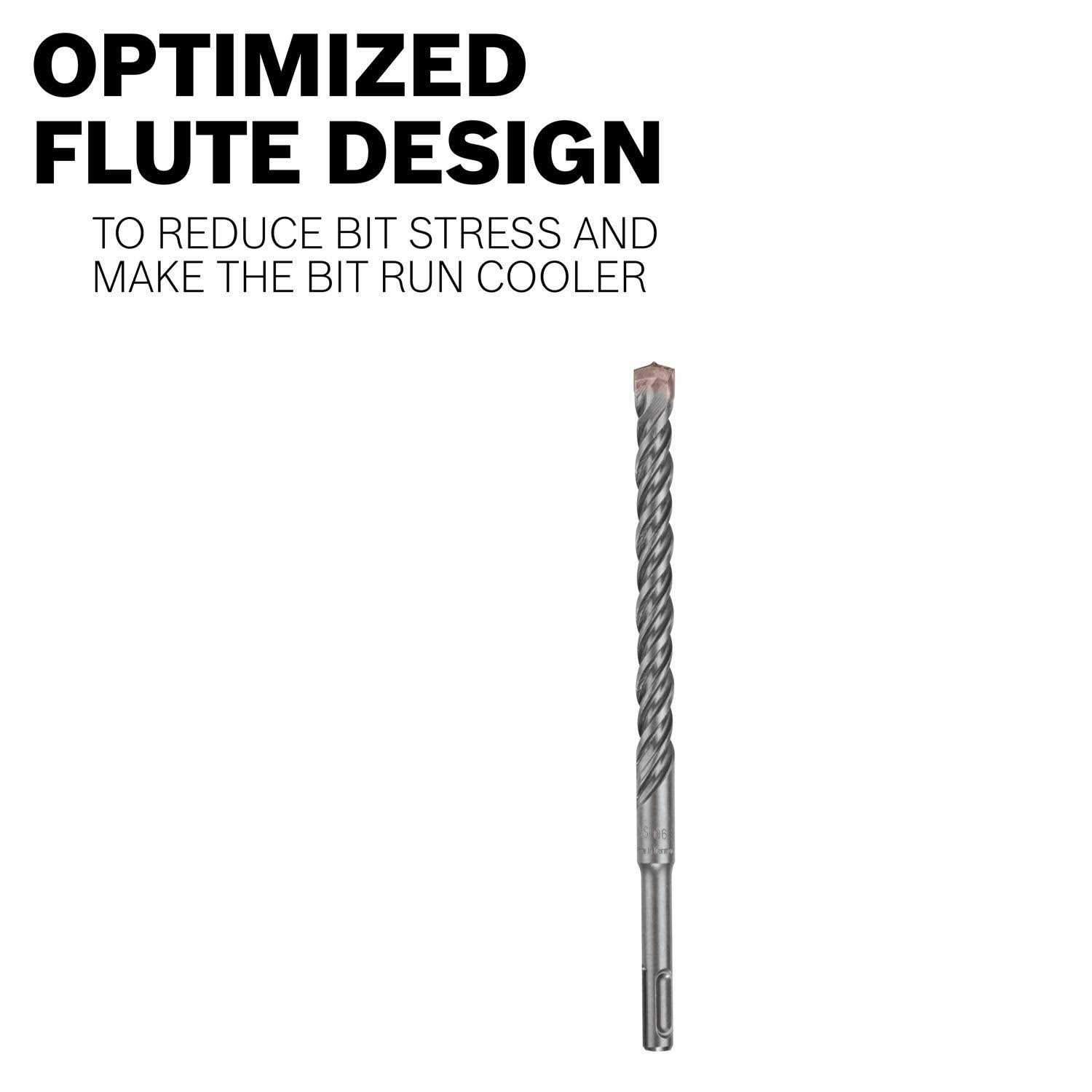 Bosch HCK005 5-Piece SDS-Plus Bulldog Rotary Hammer Bit Set - Image 3