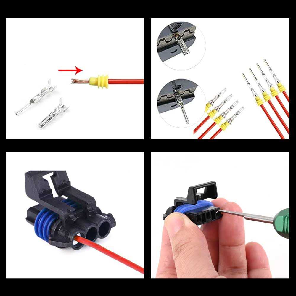 Jrready ST5211 Pin Removal Tool KIT for Weather Pack Metri Pack Series Connector Harness terminals and Connector Crimp Pin etc Electrical Connector - Image 5
