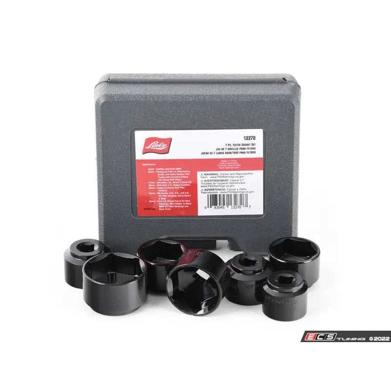 Lisle 13270 Low Profile Filter Socket Set - Image 4