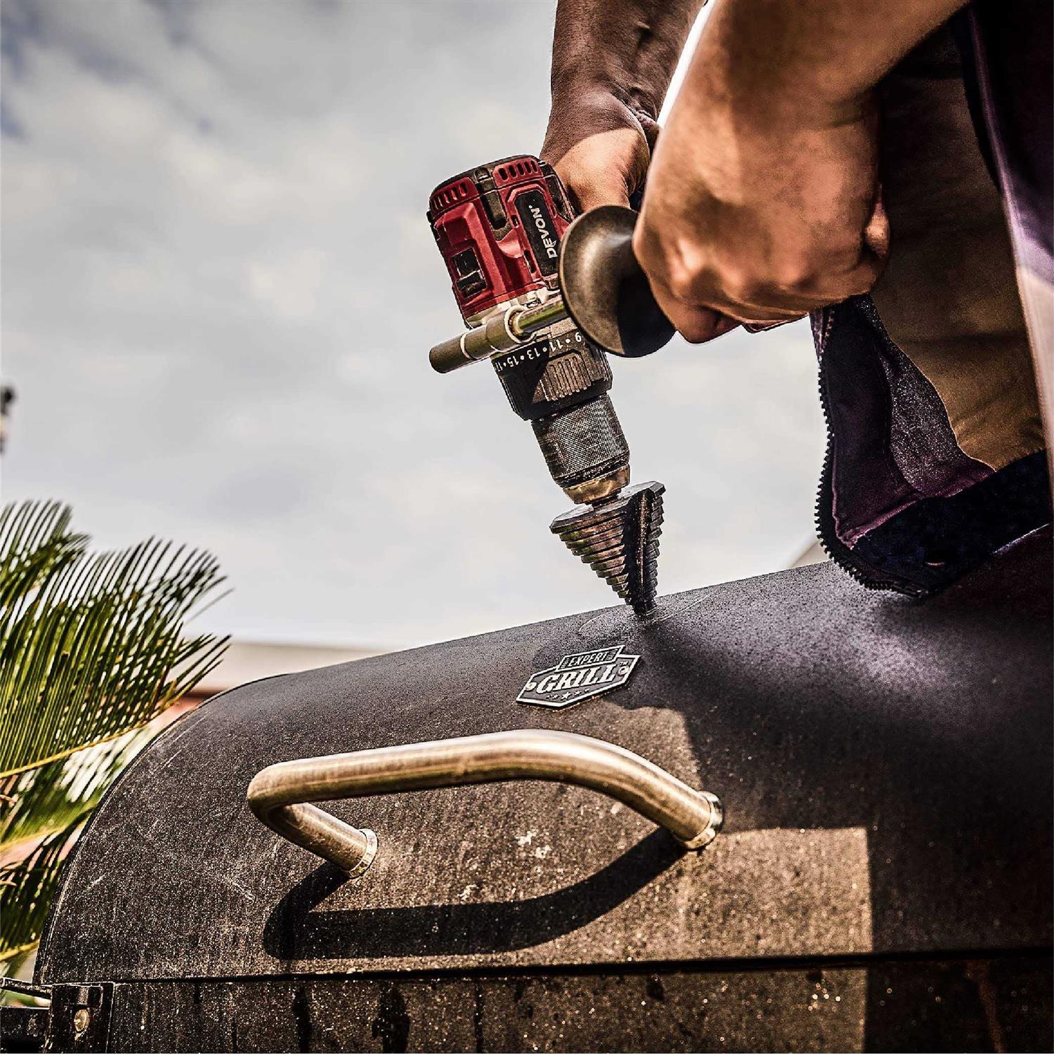 toolant Gigantic Step Drill Bit 1/4 2-1/2 Large Step Drill Bit - Image 4