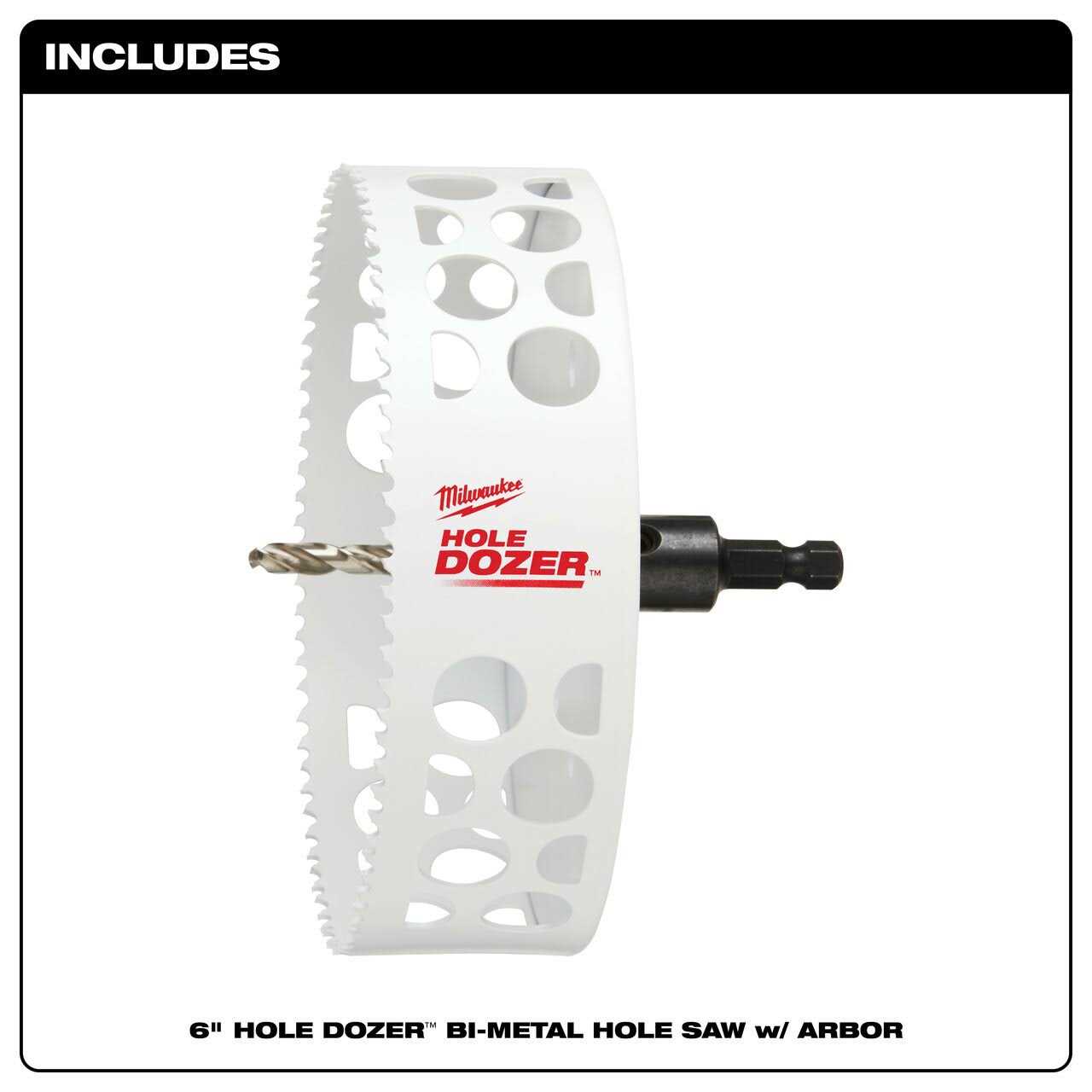 Milwaukee Hole Dozer Hole Saw 49-56-9698 - Image 5