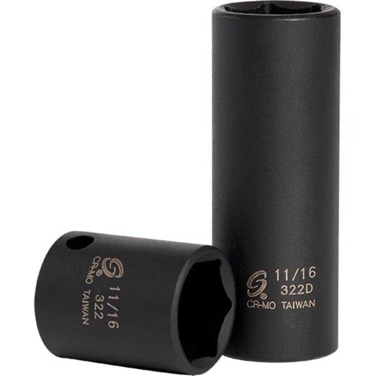 Sunex 42 Piece Drive Impact Socket Master Set 3342 - Image 3