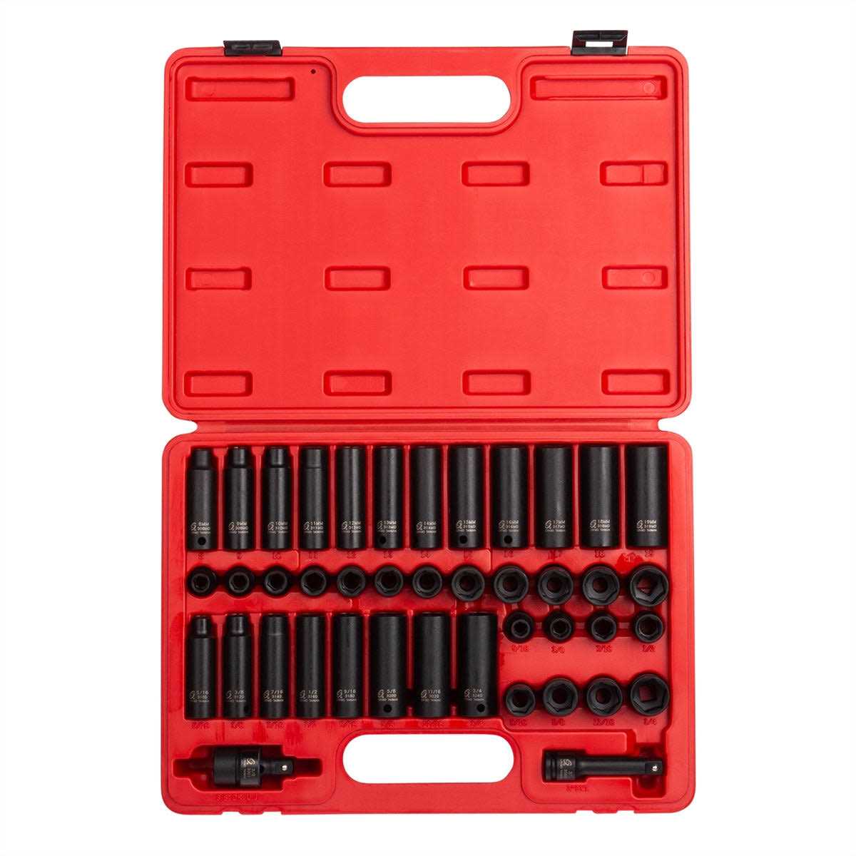 Sunex 42 Piece Drive Impact Socket Master Set 3342 - Image 4