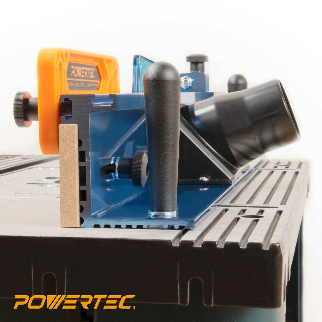 Powertec 71536 Deluxe Router Table Fence System 3-3/8 Tall 24' Long - Image 4