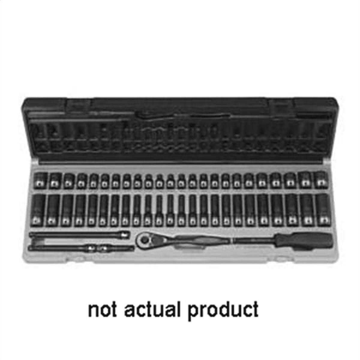 Grey Pneumatic 1/4 Drive x 10mm Standard Duo-Socket 89010M - Image 4