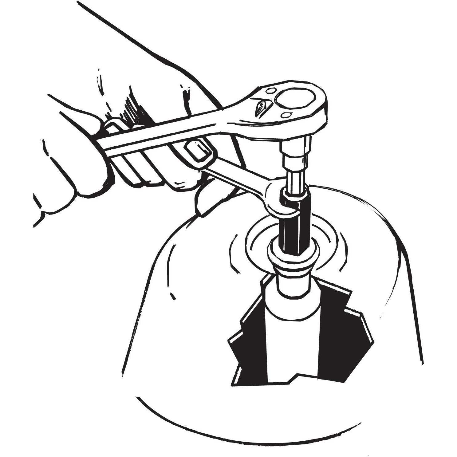 Lisle 20400 Universal Shock Absorber Tool - Image 4