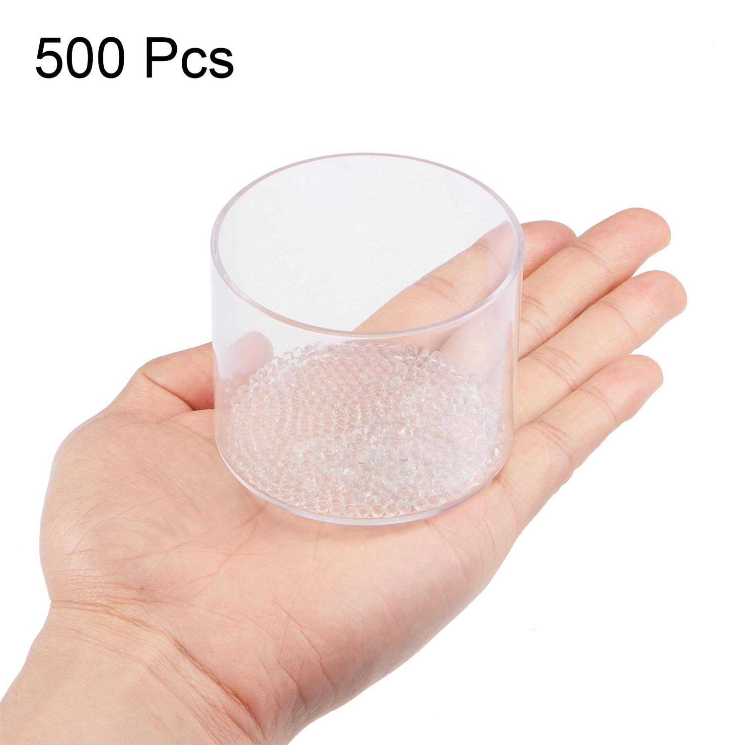 uxcell Solid Round Clear Glass Ball Boiling Stones Soda Lime Glass Beads - Image 4