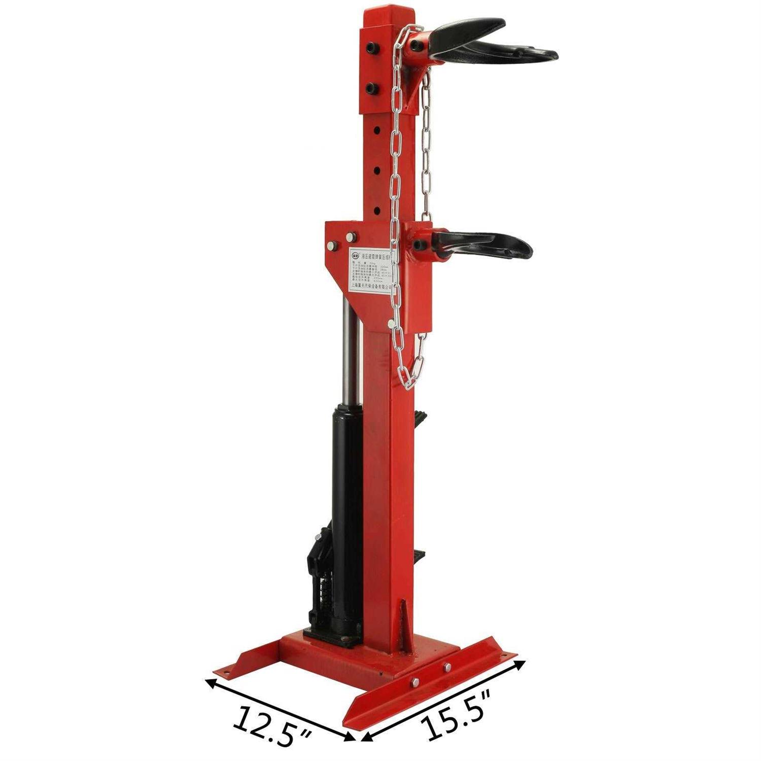 VEVOR 3 Ton Capacity Auto Strut Coil Spring Compressor Tool 6600LB Strut Compressor with 4 Snap Joints Air Hydraulic Tool for C - Image 4