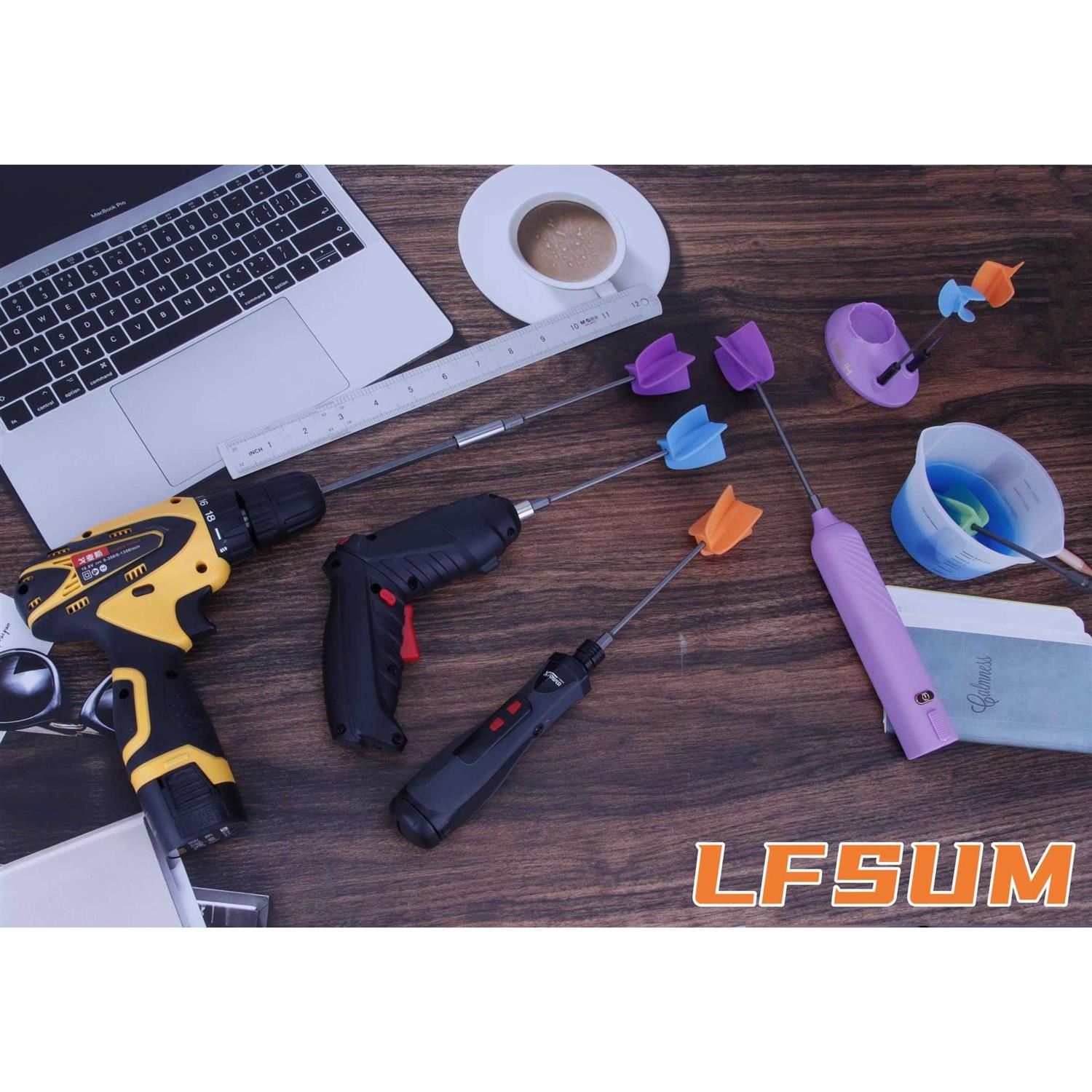 Silicone Resin Mixer Epoxy Mixer Paddles,Reusable Reusable Paint and Resin Mixer Paddle to Mix,Mixer for Drill Paint Mixer/Paint Stirrer for Mixing - Image 5