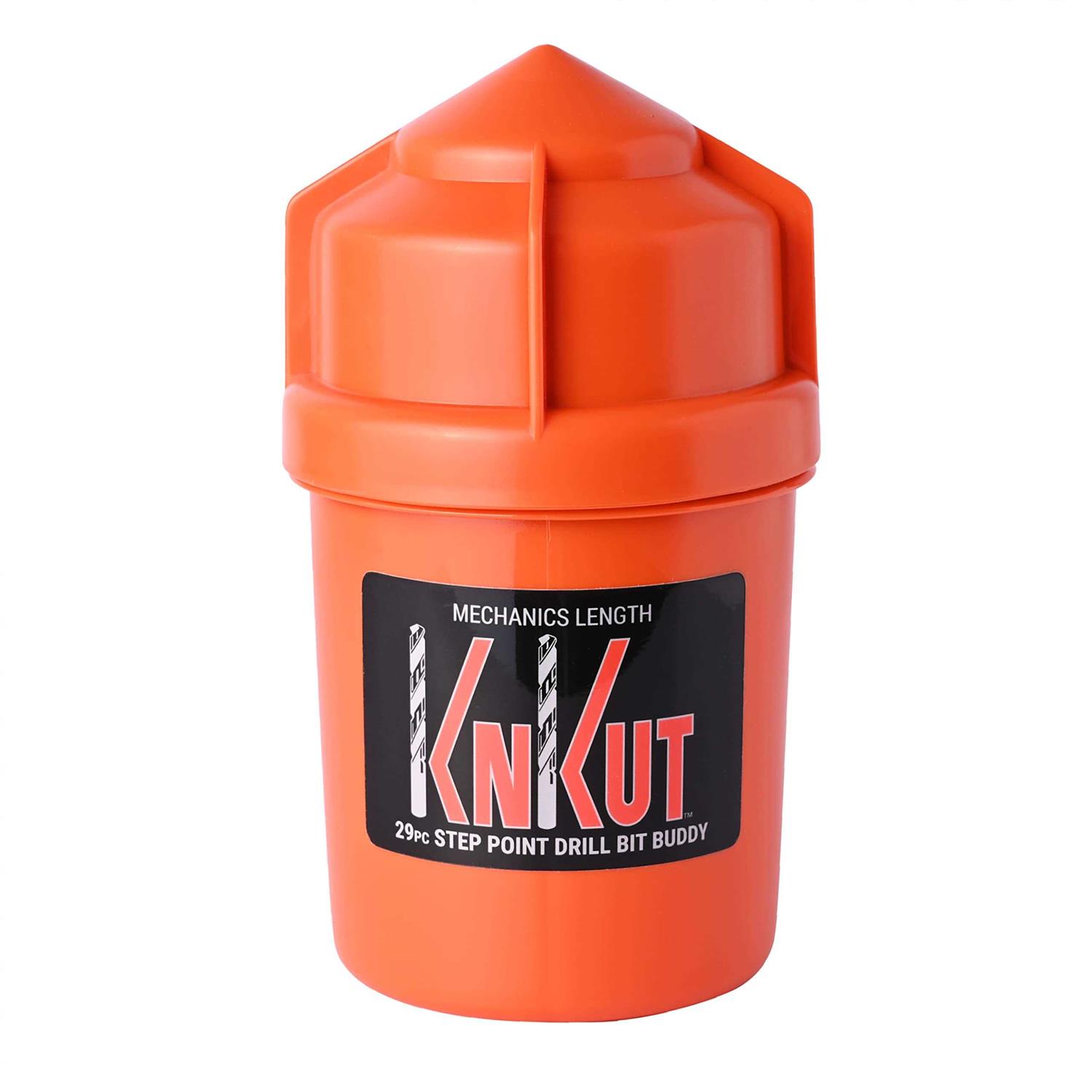 KnKut 29 Piece Drill Buddy Mechanics Length Step Point Drill Bit Set 1/16-1/2 by 64ths Kw29kk10db - Image 5