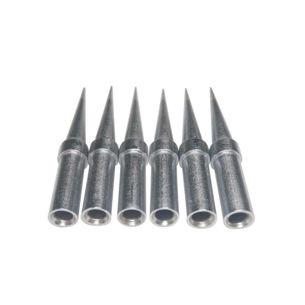 Igreat 6pcs Weller ET Soldering Iron Replacement Tips for Wes51/50,WESD51,WE1010NA,PES51 / 50,LR21 ET Tip Series - Image 4