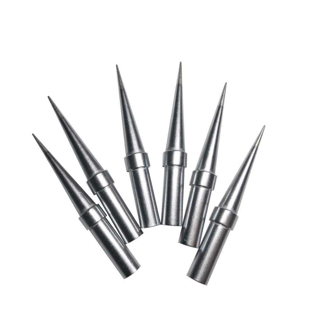 Igreat 6pcs Weller ET Soldering Iron Replacement Tips for Wes51/50,WESD51,WE1010NA,PES51 / 50,LR21 ET Tip Series - Image 5