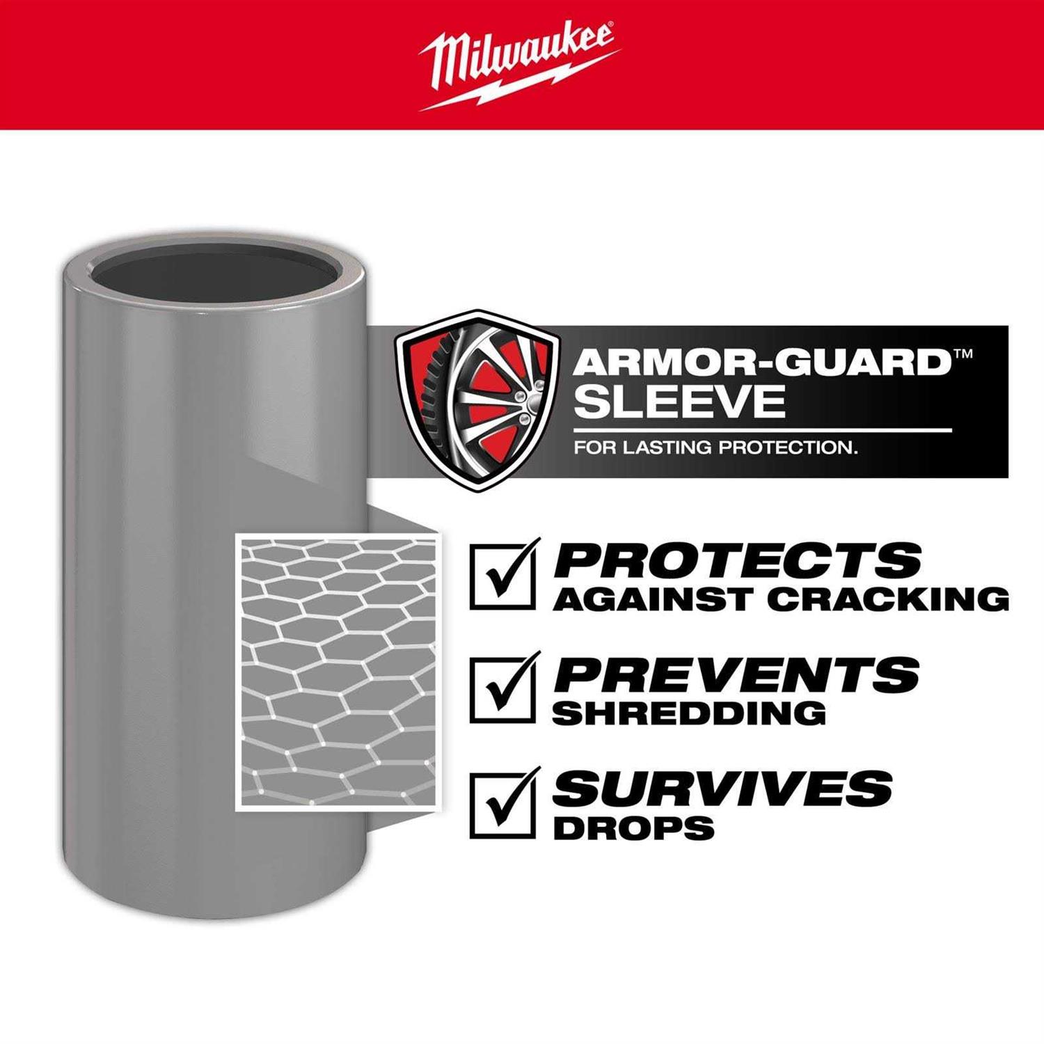 Milwaukee 49-66-7831 SHOCKWAVE Impact Duty 1/2 Drive SAE & Metric 5PC Lug Nut Wheel Socket Set - Image 4