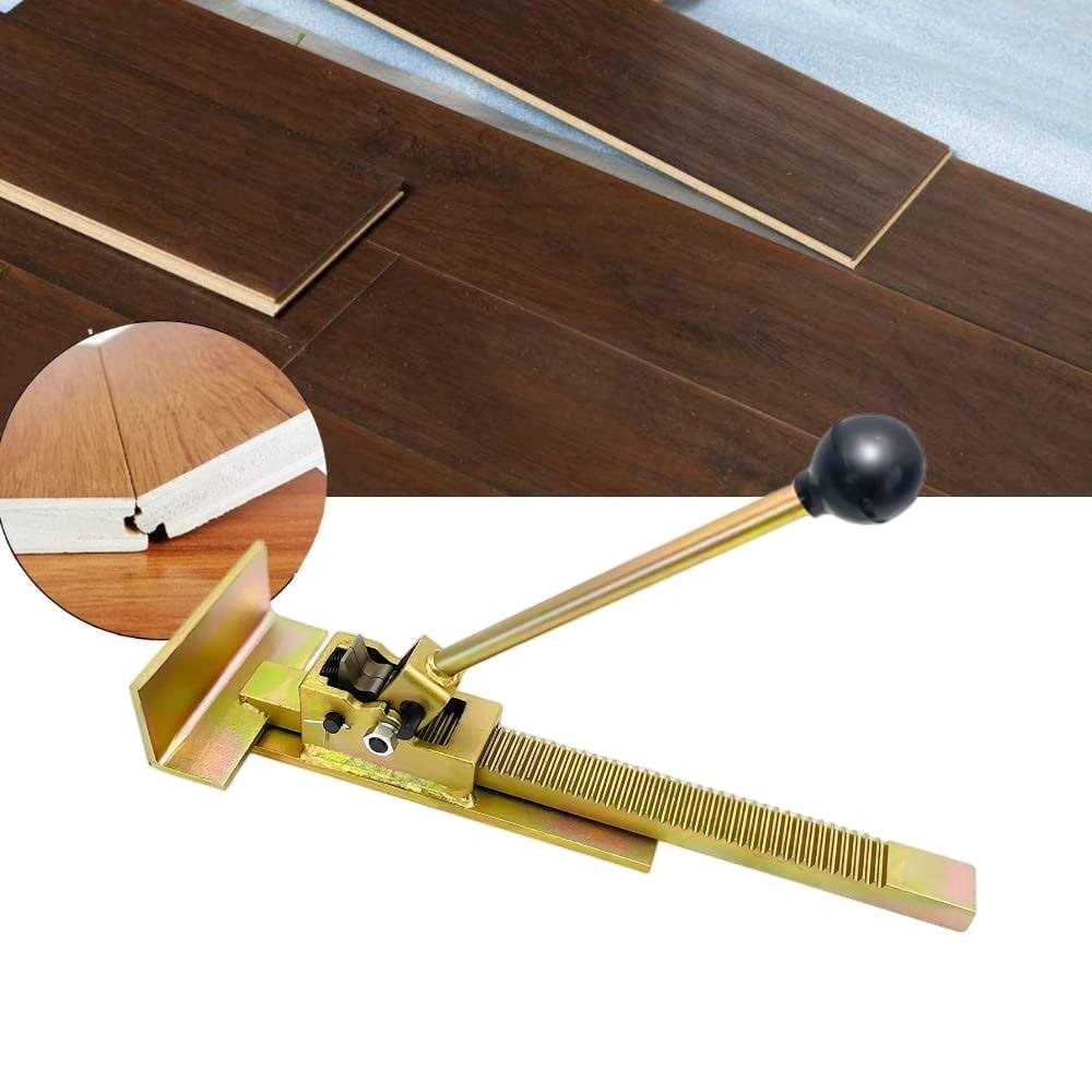 HaTur Hardwood Flooring Jack with Felt Professional Hand Flooring Jack Positioning Tool for Installing Straightening Laminate Hardwood Tile Plank - Image 4