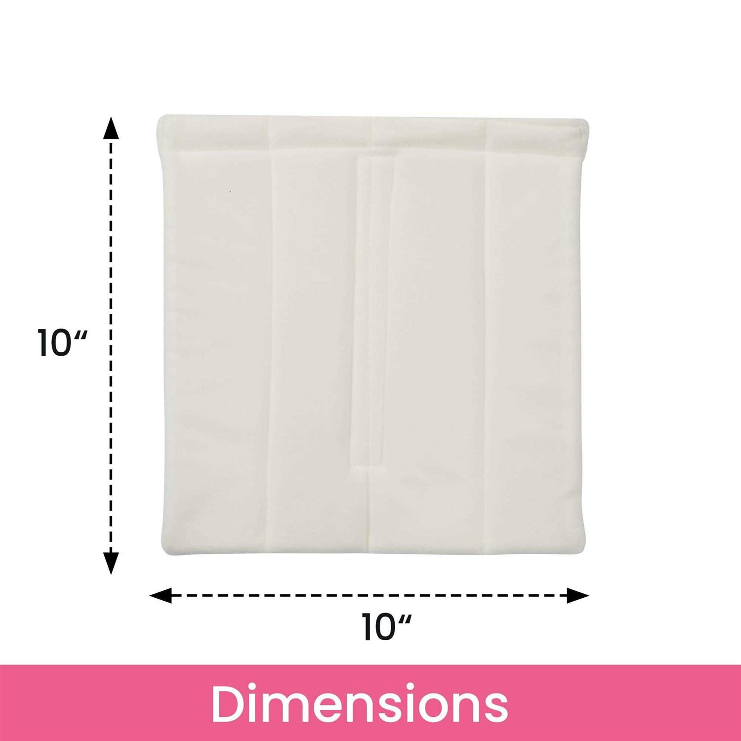 Hudson Comfort Bunk Bed Ladder Pads Soft Brushed Fabric for Foot Comfort with Anti Slip Dots on Bottom - Image 4