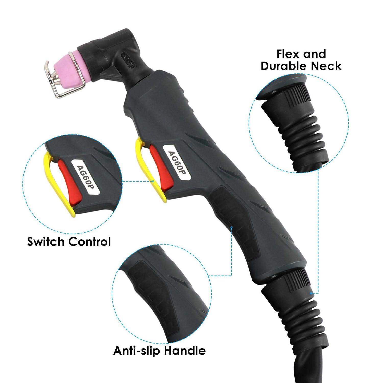 Plasma Cutting Torch 40A 50A 60A High Frequency Air Plasma Cutting Torch PT31 - Image 3