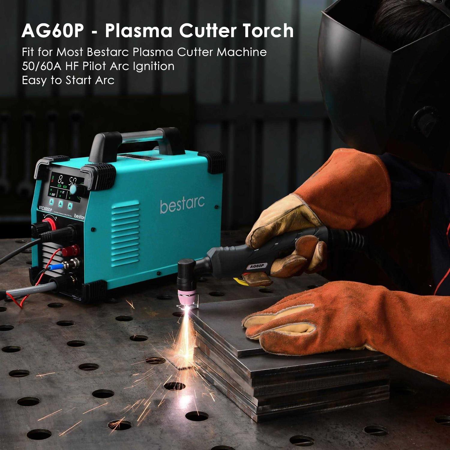 Plasma Cutting Torch 40A 50A 60A High Frequency Air Plasma Cutting Torch PT31 - Image 5